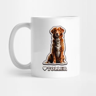 Love Toller Mug